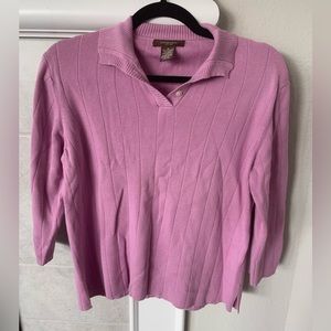 USED— vintage ESPERANTO Cotton Sweater Top Med